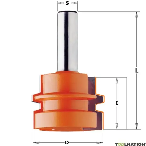 CMT 955.501.11 Fraise à jointer – Tige 12 mm