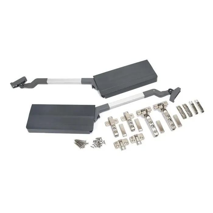 Compas Emuca Agile Flap pour portes relevables doubles 7-11,6kg