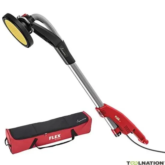 Flex-tools 494461 GE 7 + MH-O Ponceuse girafe pour murs et plafonds avec système de tête interchangeable