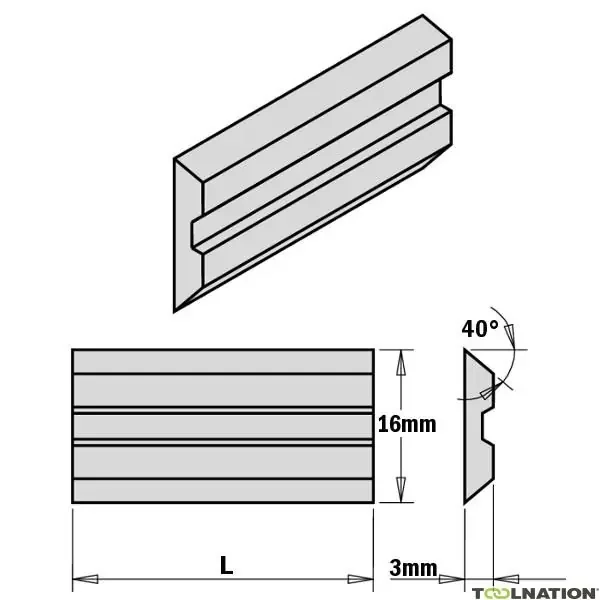 GRN Tools 795.080.16 Centrolock HPS 80x16x3