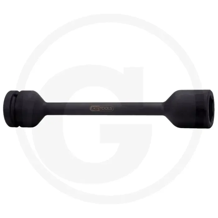 Ks tools 1″ dopsleutel, kracht, extra lang, 33mmx550nm – voor gecontroleerd vastdraaien van radschrauben – din 3121 / iso 1174