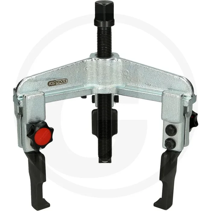 Ks tools schnellspann-universal-abzieher 3-armig mit extrem – schmale ausführung, spitz zulaufender hakenfuß