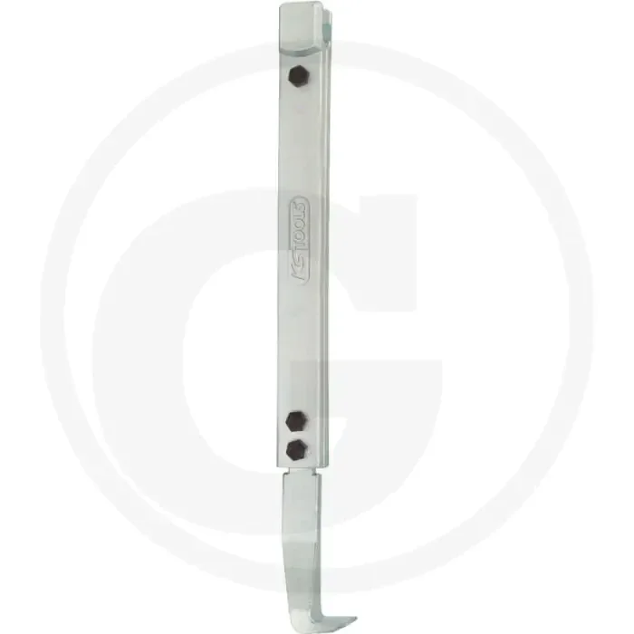 Ks tools trekkerhaken lange uitvoering, 400 mm – speciaal staal, 590x75x75 mm