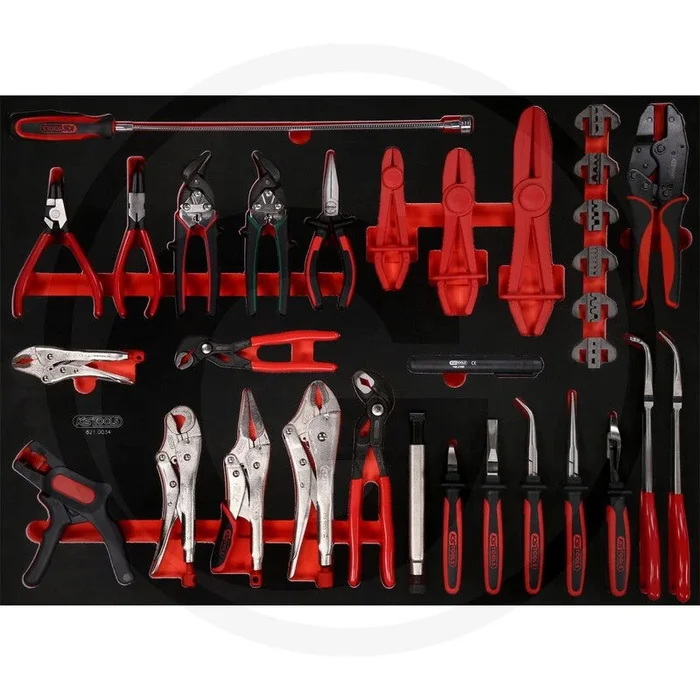 Ks tools werkzeugsatz zangen 34-teilig – Öl- und chemikalienbeständig