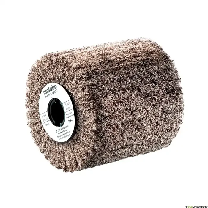 Metabo Accessoires 623468000 Rouleau abrasif non tissé 115×100 mm P400 pour SE12-115 et S18LTX
