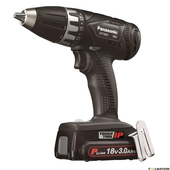 Panasonic EY7451PN2S Perceuse sans fil 18 Volt 3.0 Ah Li-ion dans Systainer