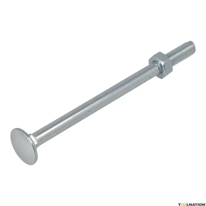 proftec 5390.01.71001 Boulon de blocage + Ecrou VZ 4.8 DIN603/555 M10 x 140 mm – 10 pièces
