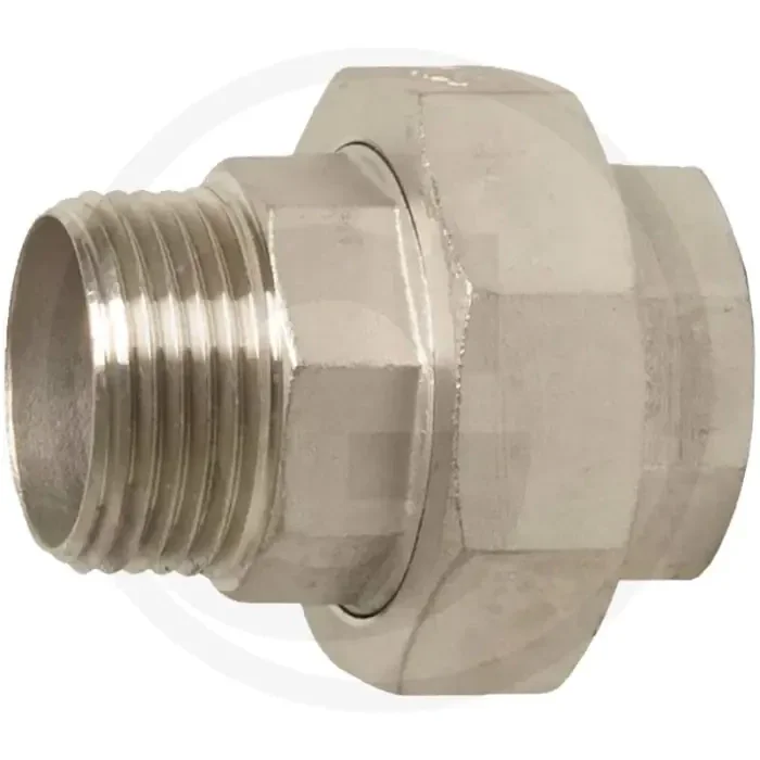 Schroefkoppeling 3/8″ rvs conisch afdichtend