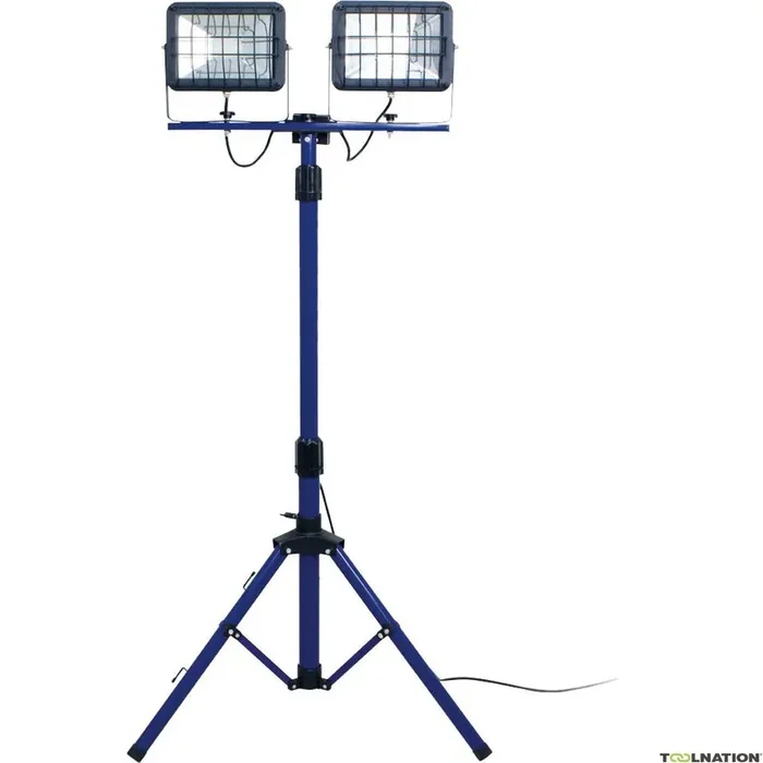 schwabe 46409 Lampe de travail LED Slimline IP65 2 x 30W sur pied ...