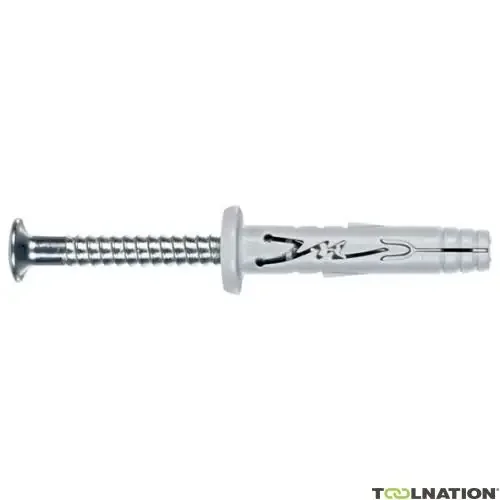Spit Fixation 060105 Hit M 6 x 50/25 P Bouchon marteau avec collier Acier inoxydable A2 50 pcs.