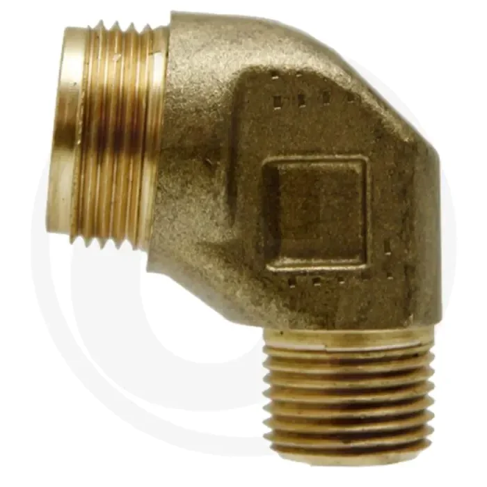 Suevia haakse koppeling 1/2″ – messing